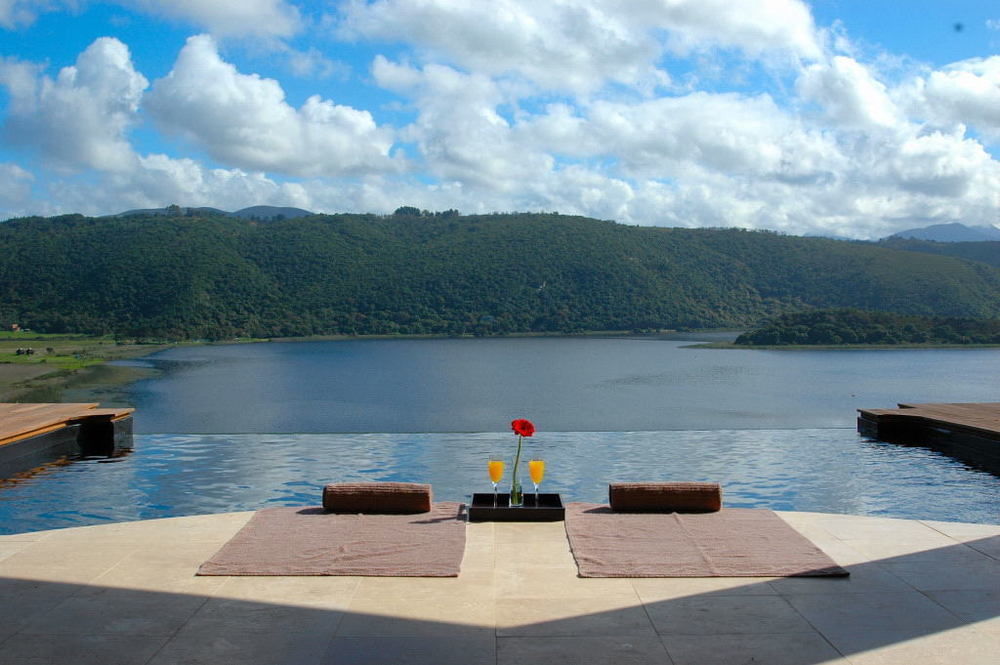 Lodge On The Lake And Wellness Spa Wildernis Eksteriør bilde